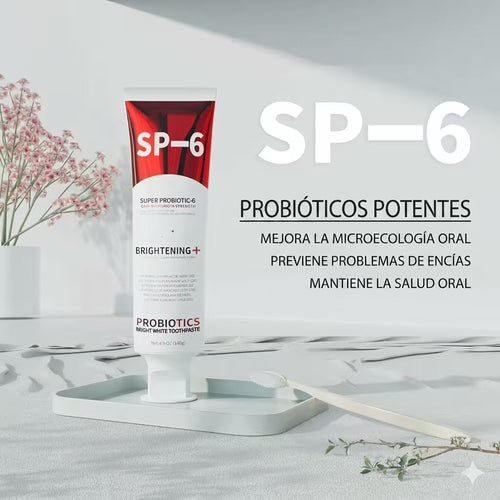 SP-6 Probioticos, crema dental