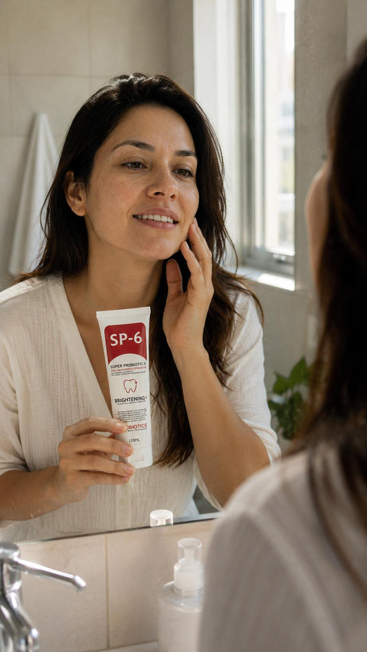 SP-6 Probioticos, crema dental