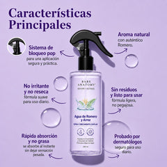 Tónico de crecimiento romero y arroz