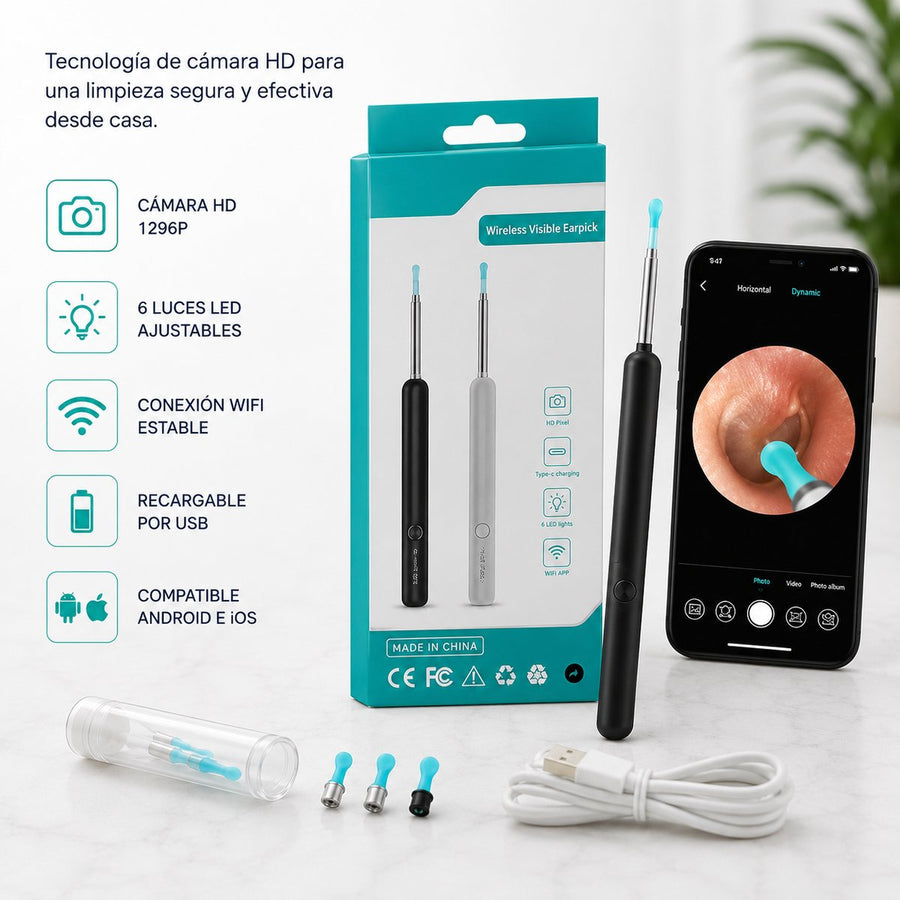 Usando BalanceX en el oído